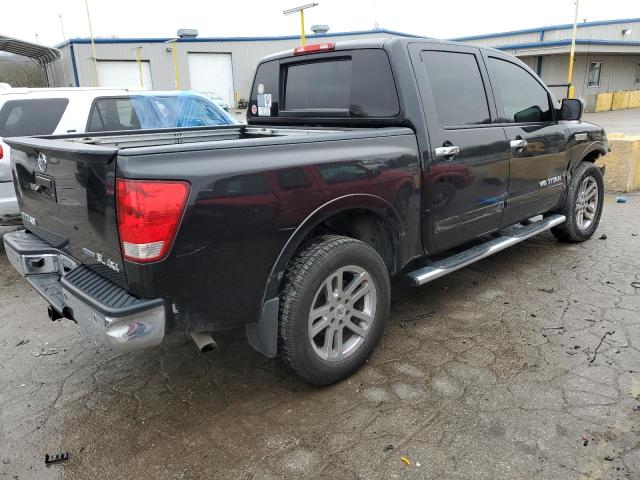 1N6BA0ECXDN300482 - 2013 NISSAN TITAN S BLACK photo 3