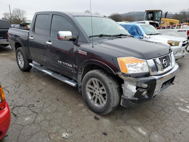 1N6BA0ECXDN300482 - 2013 NISSAN TITAN S BLACK photo 4