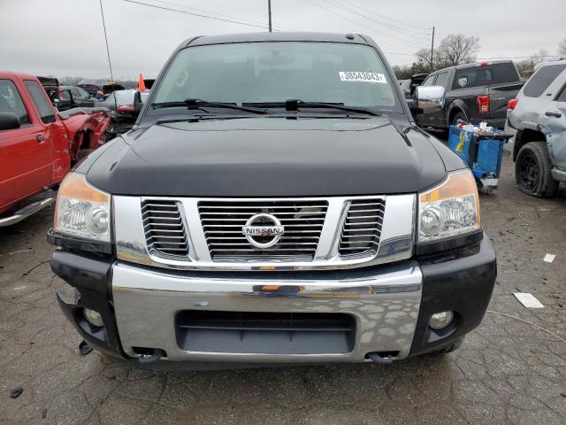 1N6BA0ECXDN300482 - 2013 NISSAN TITAN S BLACK photo 5