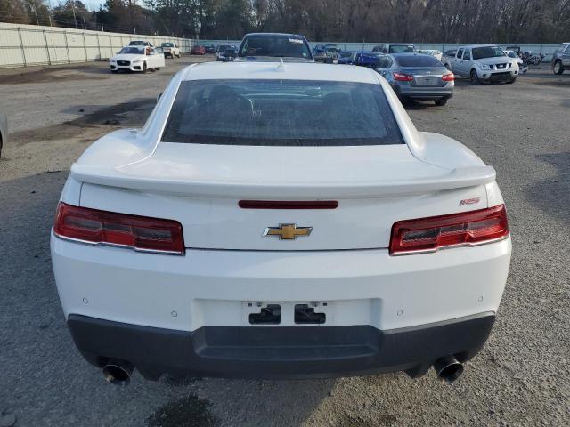 2G1FD1E3XF9311711 - 2015 CHEVROLET CAMARO LT WHITE photo 6