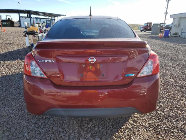 3N1CN7AP3FL885120 - 2015 NISSAN VERSA S RED photo 6