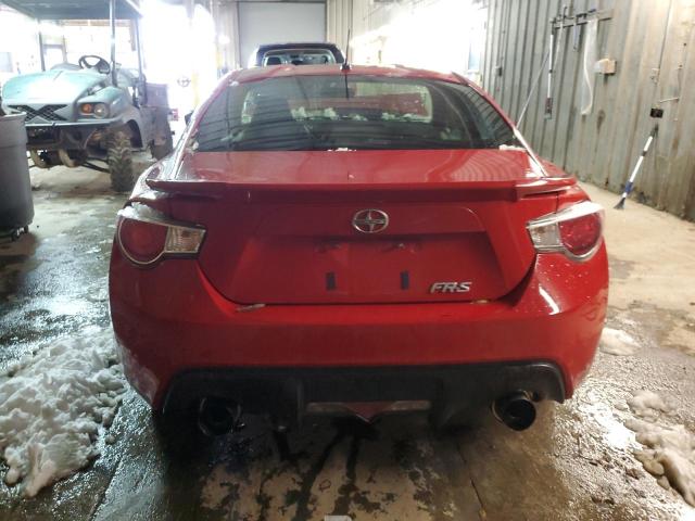 JF1ZNAA18D1700344 - 2013 TOYOTA SCION FR-S RED photo 6