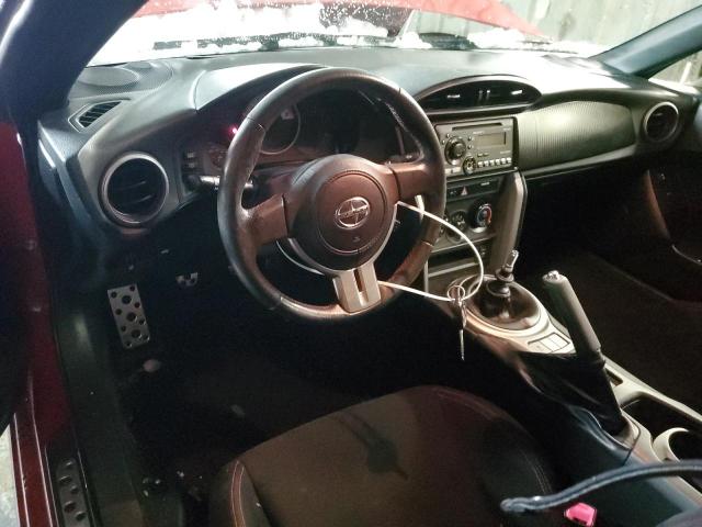 JF1ZNAA18D1700344 - 2013 TOYOTA SCION FR-S RED photo 8