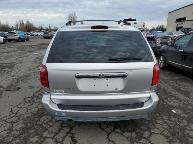 2C4GP44R65R284337 - 2005 CHRYSLER TOWN & COU LX SILVER photo 6