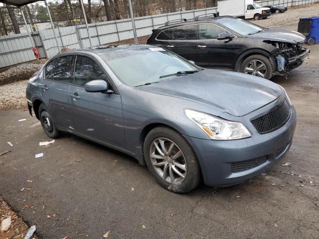 JNKBV61F27M823658 - 2007 INFINITI G35 BLUE photo 4