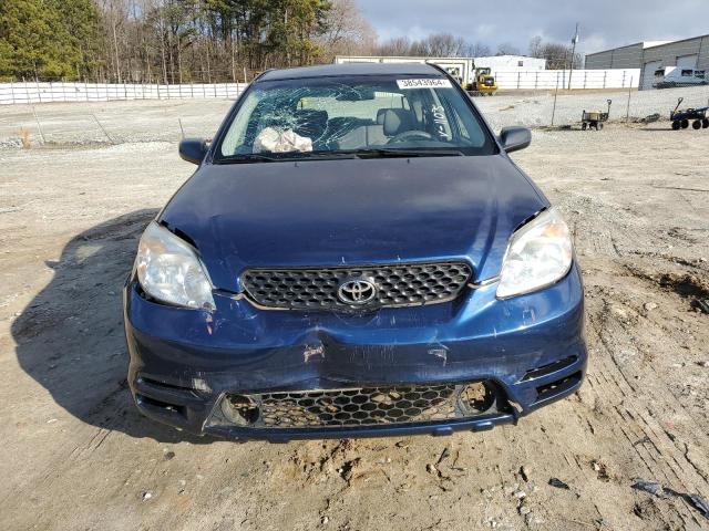 2T1KR32E04C221103 - 2004 TOYOTA COROLLA MA XR BLUE photo 5