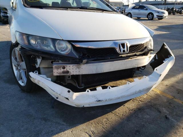 19XFA1F6XAE044606 - 2010 HONDA CIVIC LX-S WHITE photo 12