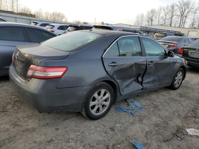 4T1BF3EK1BU122053 - 2011 TOYOTA CAMRY BASE GRAY photo 3