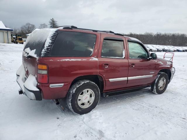 1GKEK13Z32R171327 - 2002 GMC YUKON RED photo 3