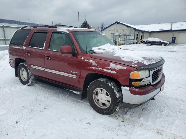 1GKEK13Z32R171327 - 2002 GMC YUKON RED photo 4