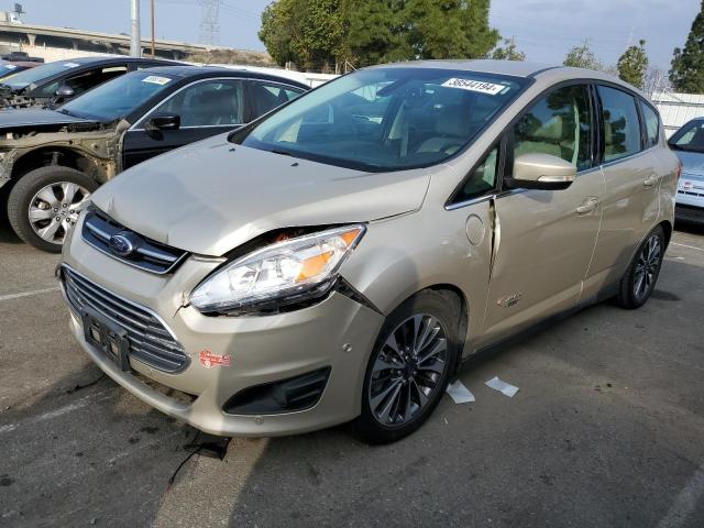 1FADP5FU7HL115991 - 2017 FORD C-MAX TITANIUM TAN photo 1