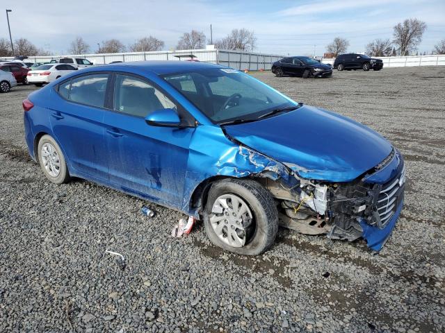 5NPD74LF1JH348804 - 2018 HYUNDAI ELANTRA SE BLUE photo 4