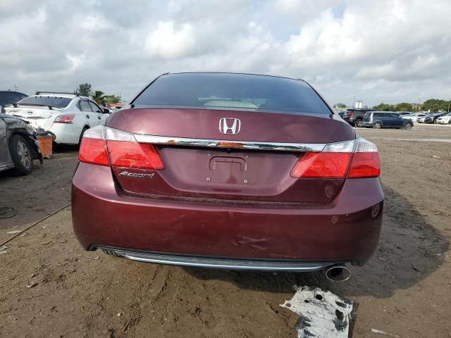 1HGCR2F37FA086640 - 2015 HONDA ACCORD LX BURGUNDY photo 6