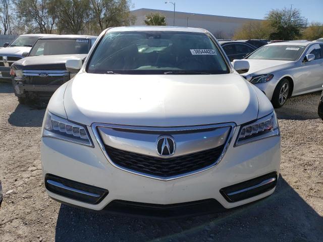 5FRYD3H40FB010567 - 2015 ACURA MDX TECHNOLOGY 白色 照片 5