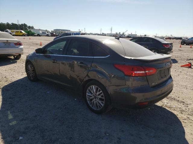 1FADP3J21HL238647 - 2017 FORD FOCUS TITANIUM GRAY photo 2