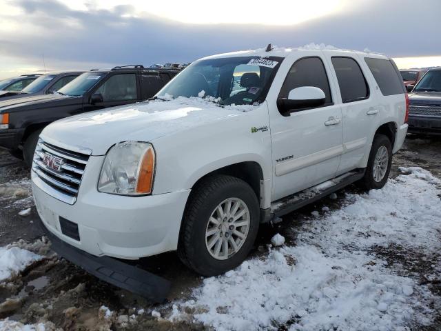 1GKFK135X8R223112 - 2008 GMC YUKON HYBRID WHITE photo 1