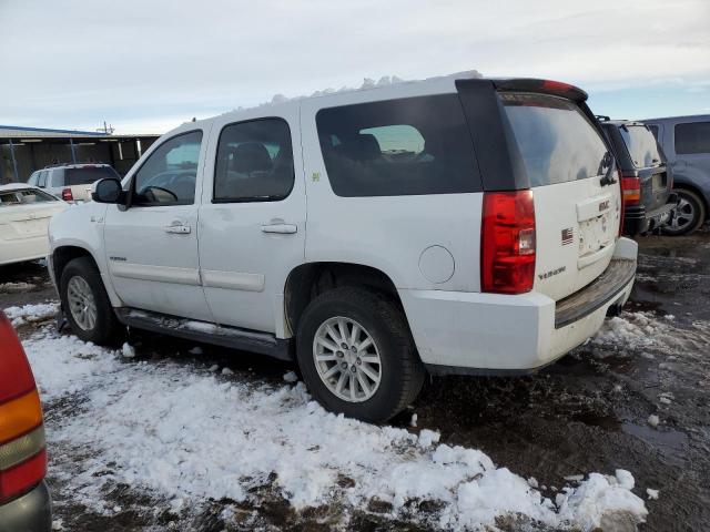 1GKFK135X8R223112 - 2008 GMC YUKON HYBRID WHITE photo 2