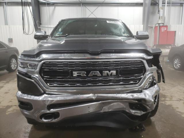 1C6SRFHT9KN522302 - 2019 RAM 1500 LIMITED CHARCOAL photo 5