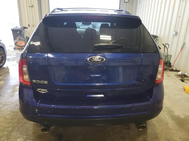 2FMDK3GC2DBB05054 - 2013 FORD EDGE SE BLUE photo 6