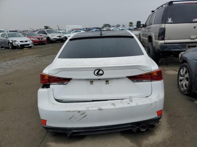 JTHBA1D25H5045391 - 2017 LEXUS IS 200T WHITE photo 6