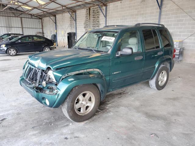 1J4GK58K24W120486 - 2004 JEEP LIBERTY LIMITED GREEN photo 1