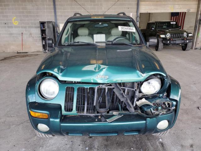 1J4GK58K24W120486 - 2004 JEEP LIBERTY LIMITED GREEN photo 5