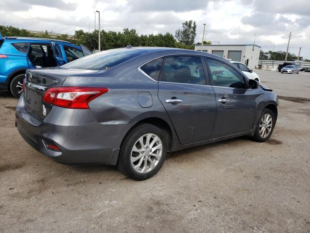 3N1AB7AP2JL628488 - 2018 NISSAN SENTRA S GRAY photo 3