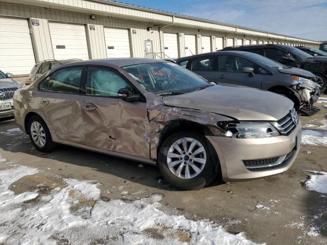 1VWAT7A39FC059033 - 2015 VOLKSWAGEN PASSAT S TAN photo 4