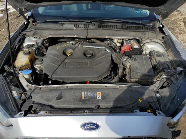 3FA6P0D93DR197031 - 2013 FORD FUSION TITANIUM SILVER photo 11