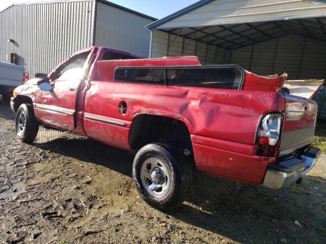 1B7HF16Y5WS665168 - 1998 DODGE RAM 1500 RED photo 2