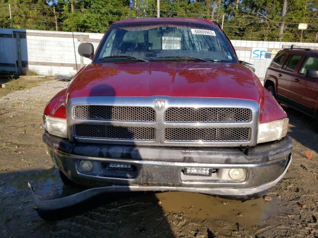 1B7HF16Y5WS665168 - 1998 DODGE RAM 1500 RED photo 5