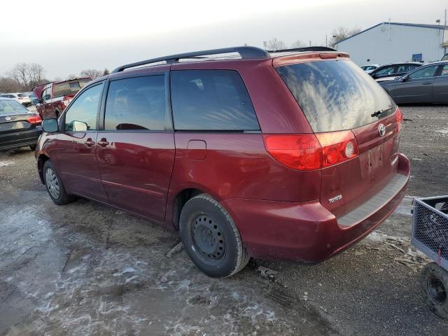 5TDZK23CX9S289031 - 2009 TOYOTA SIENNA CE RED photo 2