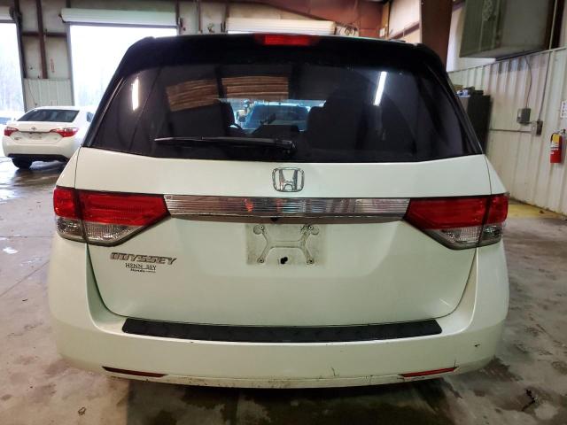 5FNRL5H60GB159472 - 2016 HONDA ODYSSEY EXL WHITE photo 6