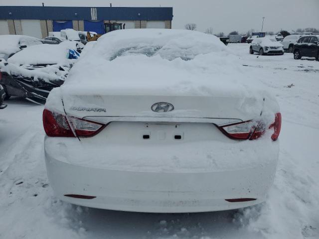 5NPEB4AC0BH253910 - 2011 HYUNDAI SONATA GLS WHITE photo 6