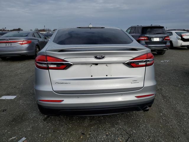 3FA6P0HD0KR201807 - 2019 FORD FUSION SE SILVER photo 6