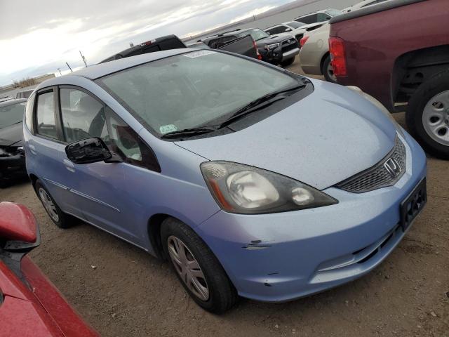 JHMGE872X9S053990 - 2009 HONDA FIT BLUE photo 4