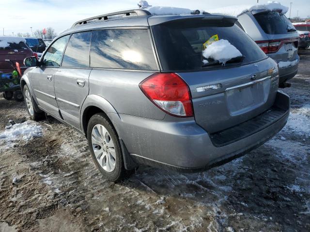 4S4BP63C894326000 - 2009 SUBARU OUTBACK 2.5XT LIMITED GRAY photo 2