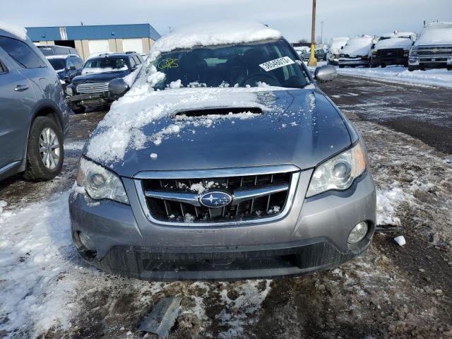 4S4BP63C894326000 - 2009 SUBARU OUTBACK 2.5XT LIMITED GRAY photo 5