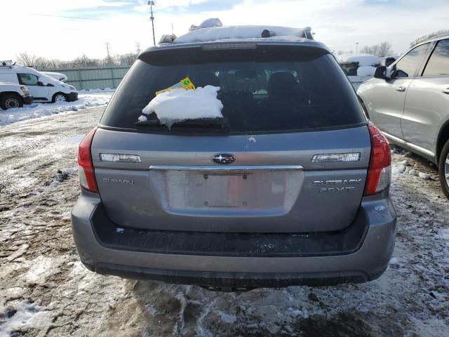 4S4BP63C894326000 - 2009 SUBARU OUTBACK 2.5XT LIMITED GRAY photo 6