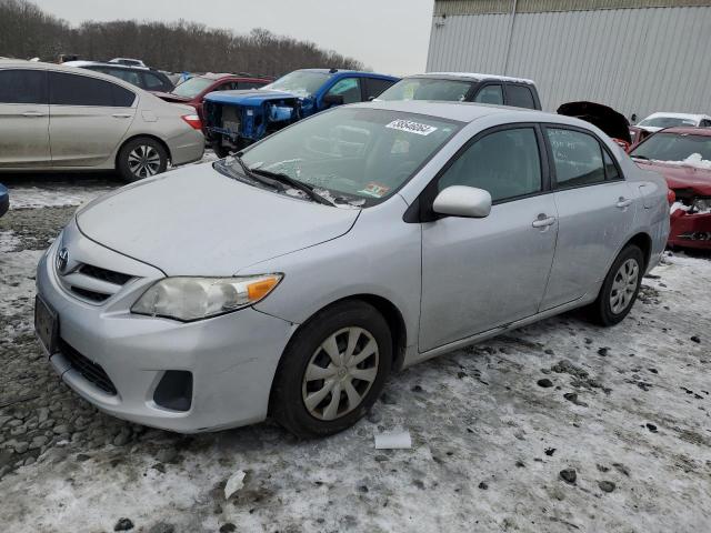 2T1BU4EE9BC705980 - 2011 TOYOTA COROLLA BASE SILVER photo 1