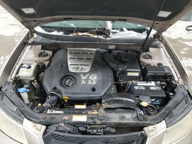 5NPEU46F66H002473 - 2006 HYUNDAI SONATA GLS GOLD photo 11