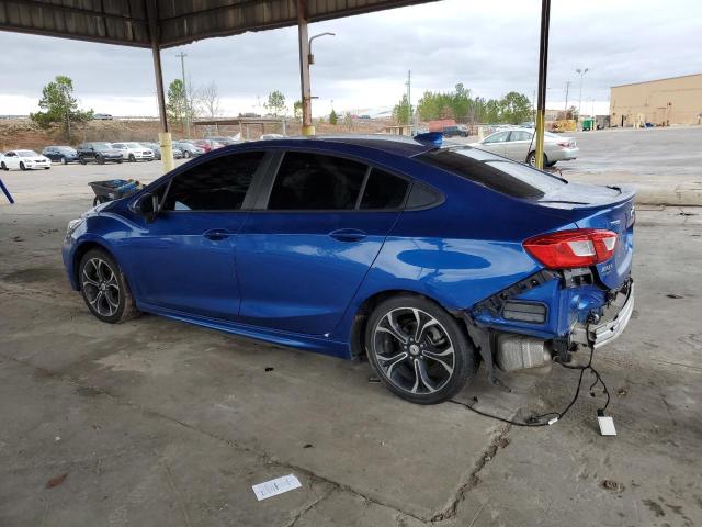 1G1BE5SM0K7130273 - 2019 CHEVROLET CRUZE LT BLUE photo 2