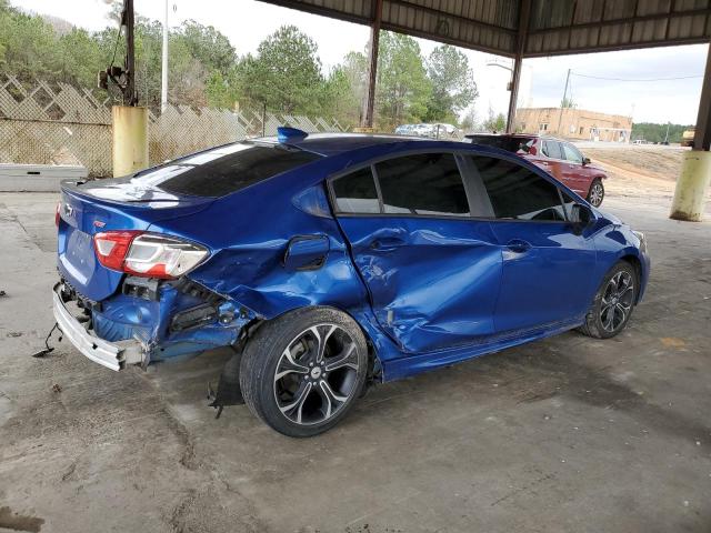 1G1BE5SM0K7130273 - 2019 CHEVROLET CRUZE LT BLUE photo 3