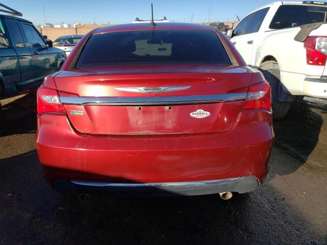 1C3CCBBGXEN115181 - 2014 CHRYSLER 200 TOURING RED photo 6