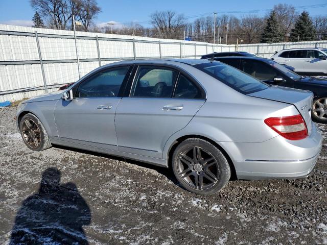 WDDGF8BB0BR147580 - 2011 MERCEDES-BENZ C 300 4MATIC SILVER photo 2