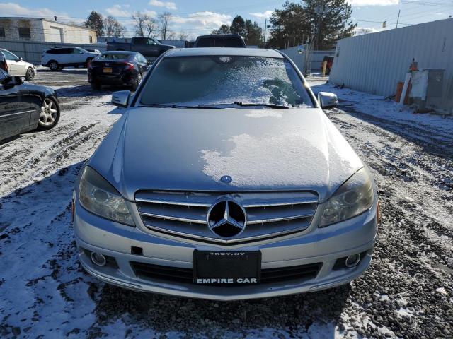 WDDGF8BB0BR147580 - 2011 MERCEDES-BENZ C 300 4MATIC SILVER photo 5