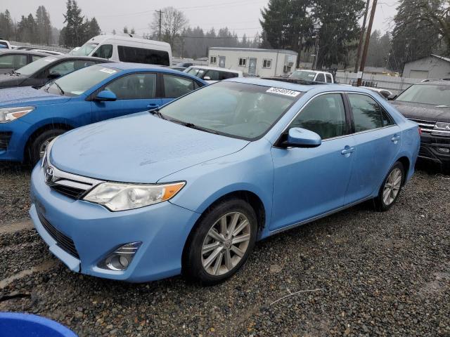 4T4BF1FK4CR178739 - 2012 TOYOTA CAMRY BASE BLUE photo 1