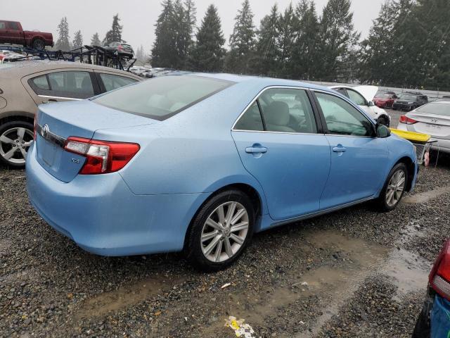 4T4BF1FK4CR178739 - 2012 TOYOTA CAMRY BASE BLUE photo 3
