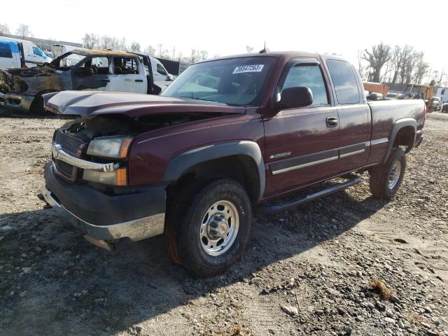 1GCHK29U93E166605 - 2003 CHEVROLET SILVERADO K2500 HEAVY DUTY BURGUNDY photo 1