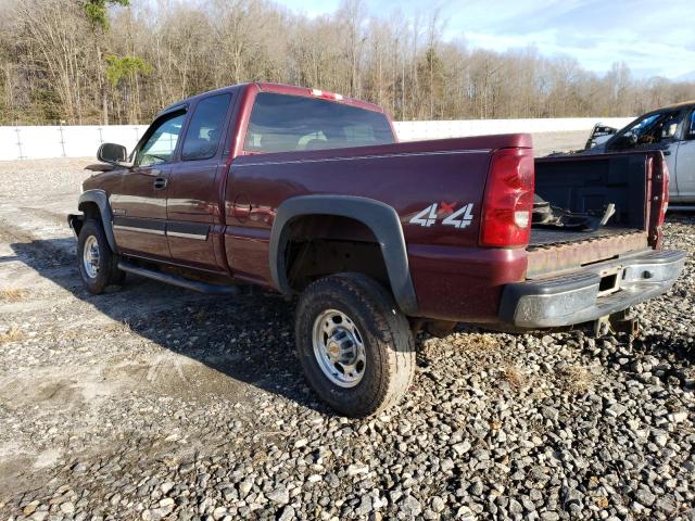 1GCHK29U93E166605 - 2003 CHEVROLET SILVERADO K2500 HEAVY DUTY BURGUNDY photo 2